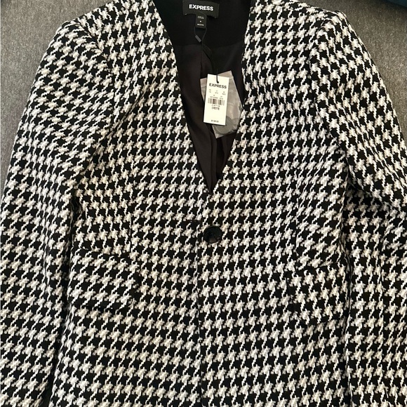 Express houndstooth blazer. NWT - Picture 1 of 1